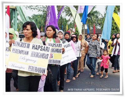 HAPSARI Tuntut Pemda Sumut Anggarkan Pemberdayaan Perempuan