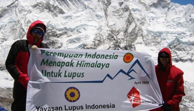 Peduli Lupus, Taklukkan Puncak Kalla Pattar di Himalaya